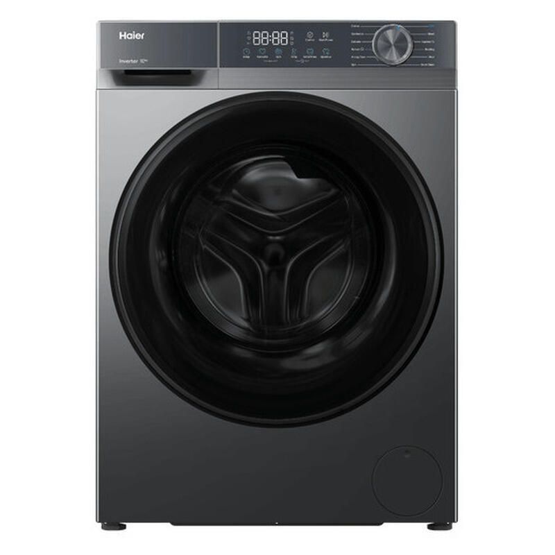 Haier 10kg Front Load Washing Machine with Anti-Bacterial Treatment - Black (300 Series)