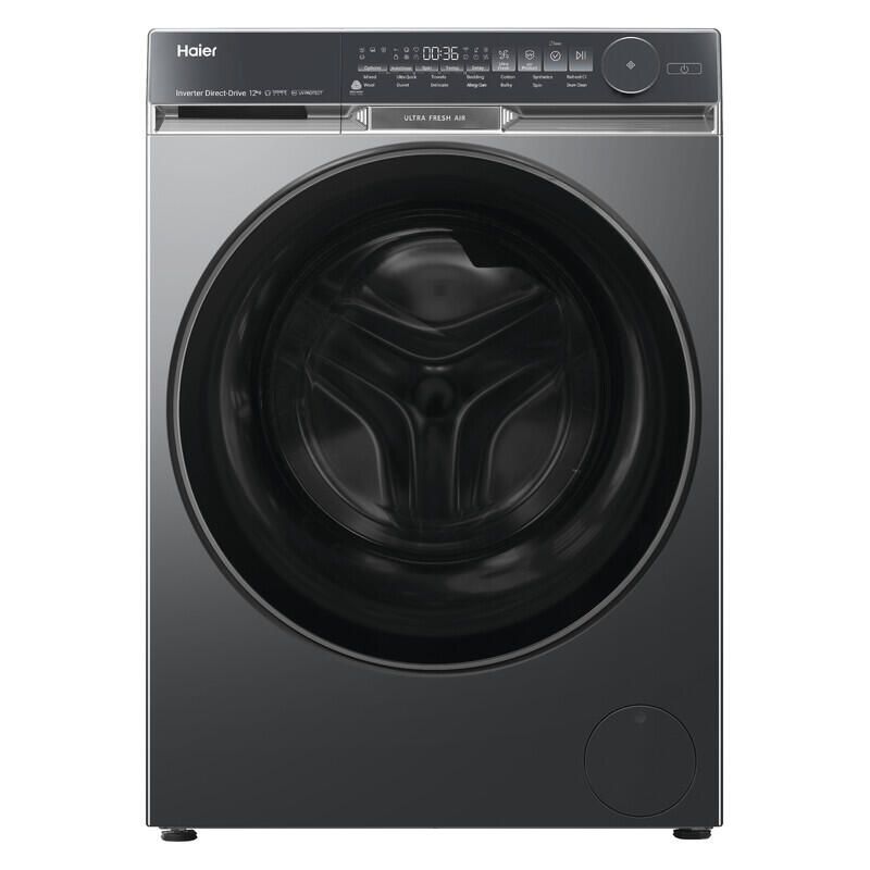 Haier 12kg 500 Series Front Load Washing Machine Ultra Fresh Air - Dark