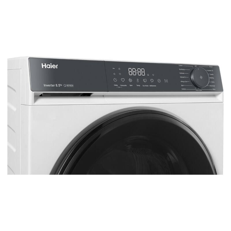 Haier 8.5kg Front Load Washing Machine - White - Image 3