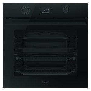 Haier 60cm 500 Series Built In Oven Air Fry Steam Assist - Black