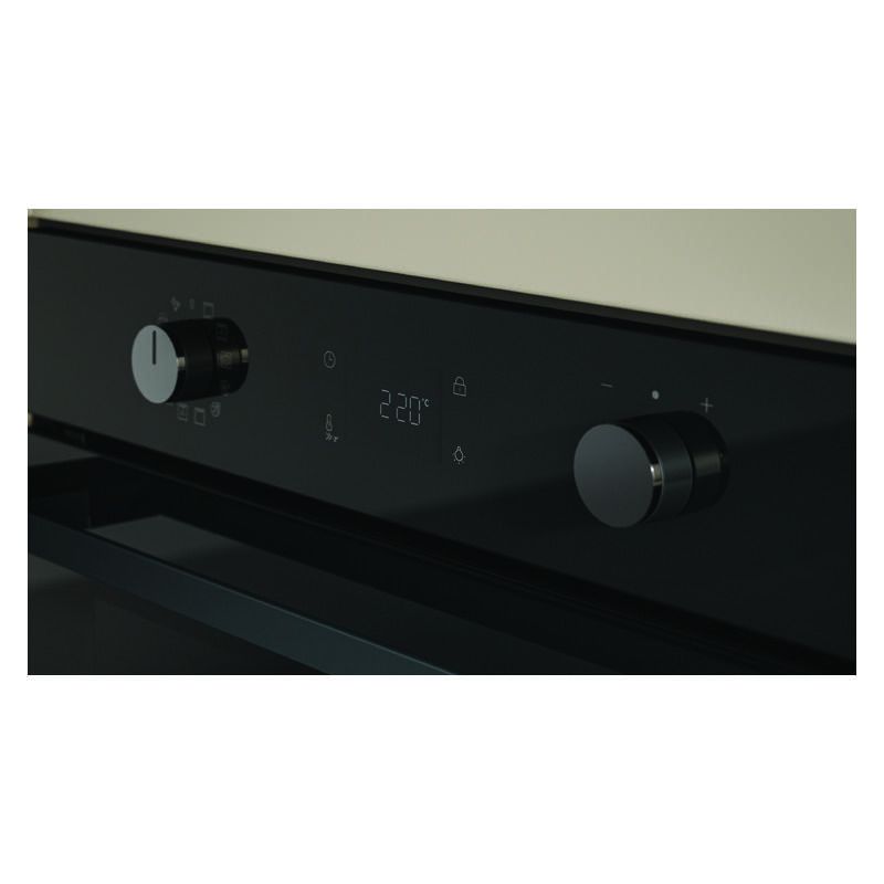 Haier 60cm 500 Series Built In Oven Air Fry Steam Assist - Black - Image 2