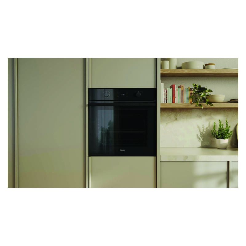 Haier 60cm 500 Series Built In Oven Air Fry Steam Assist - Black - Image 3