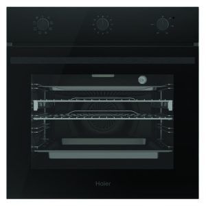 Haier 60cm 300 Series Built In Oven 7 Function Air Fry - Black