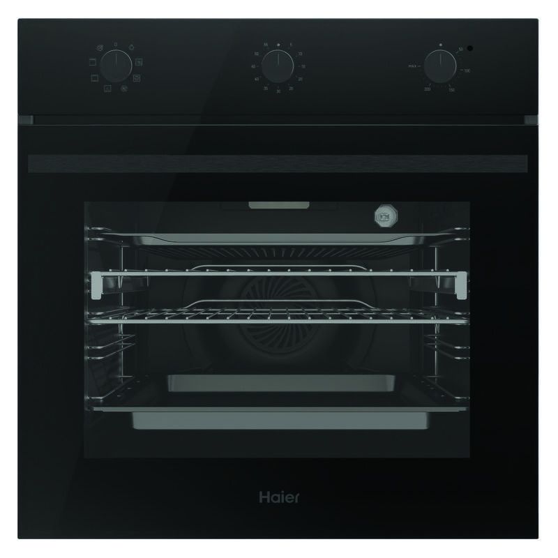 Haier 60cm 300 Series Built In Oven 7 Function Air Fry - Black