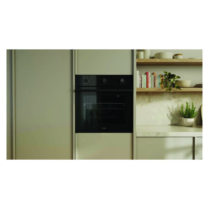 Haier 60cm 300 Series Built In Oven 7 Function Air Fry - Black - Image 3