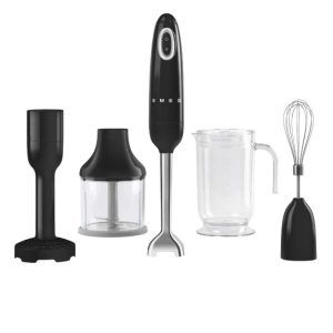 Smeg Retro Style Hand Blender - Black