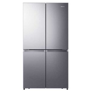 Hisense PureFlat 609 Litre French Door Refrigerator - Stainless Steel
