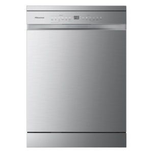Hisense 60cm Freestanding Dishwasher with WiFi and Corner Wash - Stainless Steel