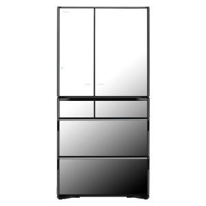 Hitachi 735L Multi-Drawer Fridge Freezer  Mirror Grey Glass