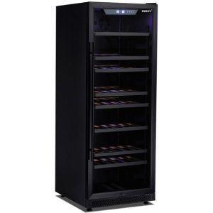 Husky Riserva 380L Single Zone Freestanding Wine Fridge - Matte Black
