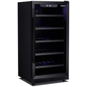 Husky Riserva 240L Single Zone Freestanding Wine Fridge - Matte Black