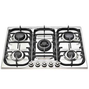ILVE 70cm Nostalgie Gas Cooktop - Stainless Steel