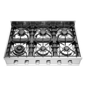 ILVE Professional 6 Burner Cooktop - Stainless Steel 90CM