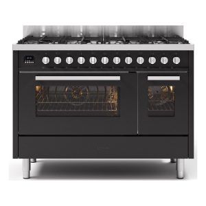 ILVE 8 Burner Proline Upright - Matte Graphite 120CM