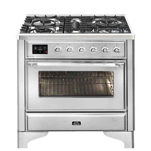 ilve stainless steel oven