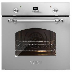 Ilve Nostalgie 60cm Built-In Single Electric Oven - Stainless Steel/Chrome