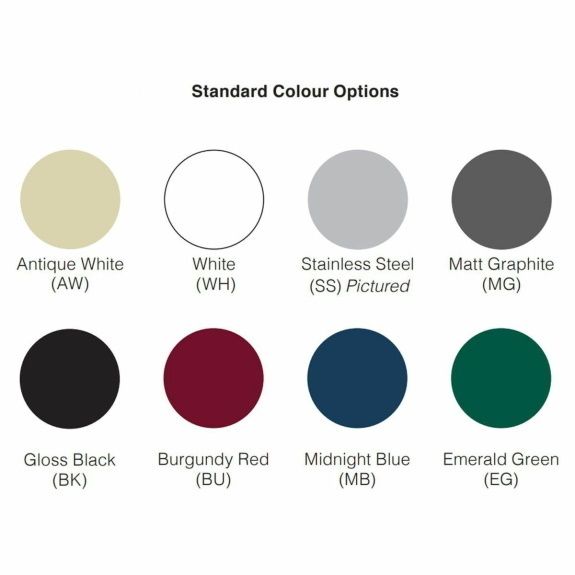 Ilve Nostalgie 70cm Canopy Rangehood - Stainless Steel - Image 2