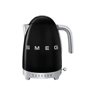Smeg 1.7 Litre Retro Style Variable Temperature Kettle - Black