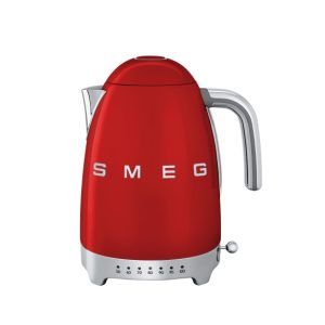 Smeg 1.7 Litre Retro Style Variable Temperature Kettle - Red
