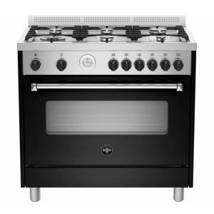 La Germania 90cm 6-Burners Electric Oven Grill BX - Black