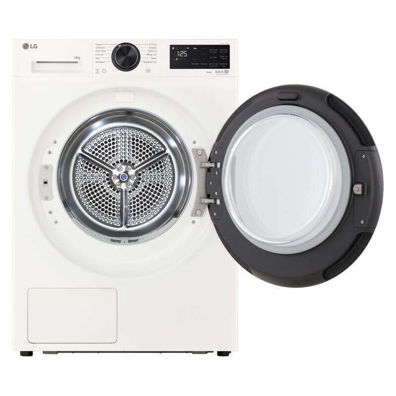 LG 10kg AI Heat Pump Condenser Dryer - White (Series 3) - Image 2