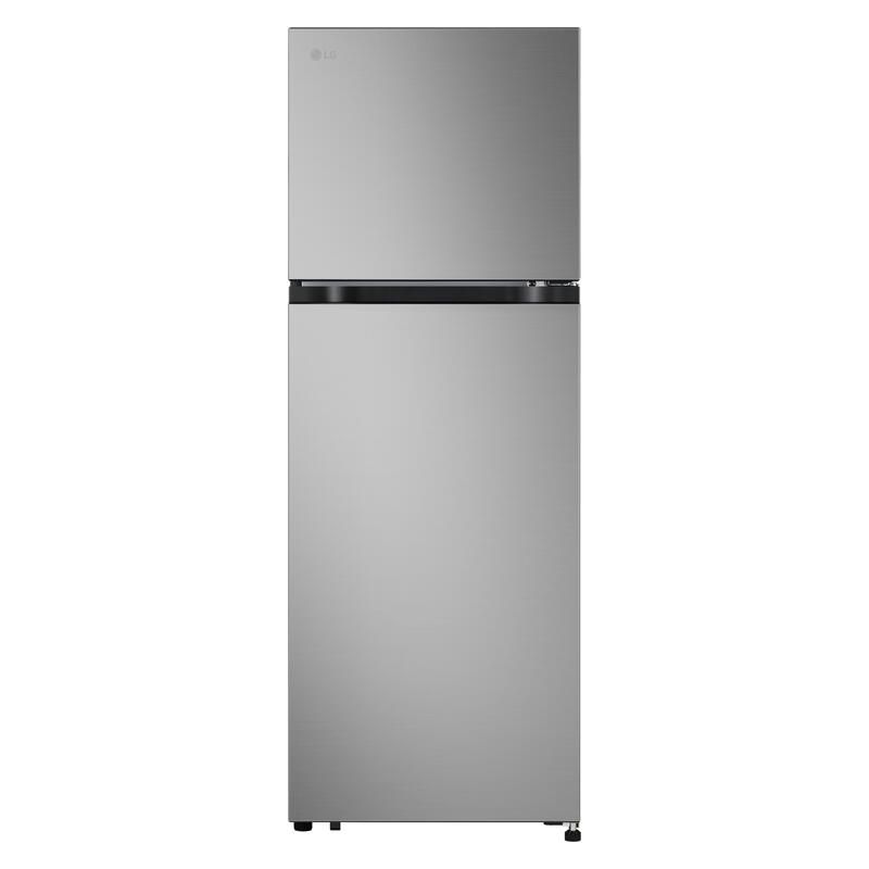 LG 243L Top Mount Fridge Freezer - Stainless Steel