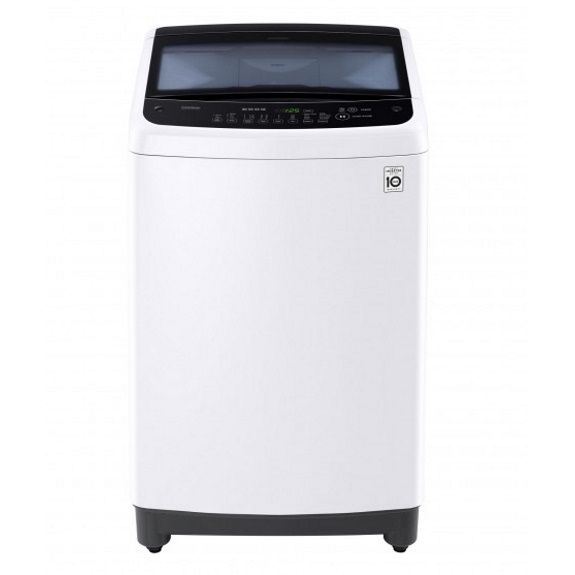 LG 6.5kg Top Load Washer - White/Black Trim