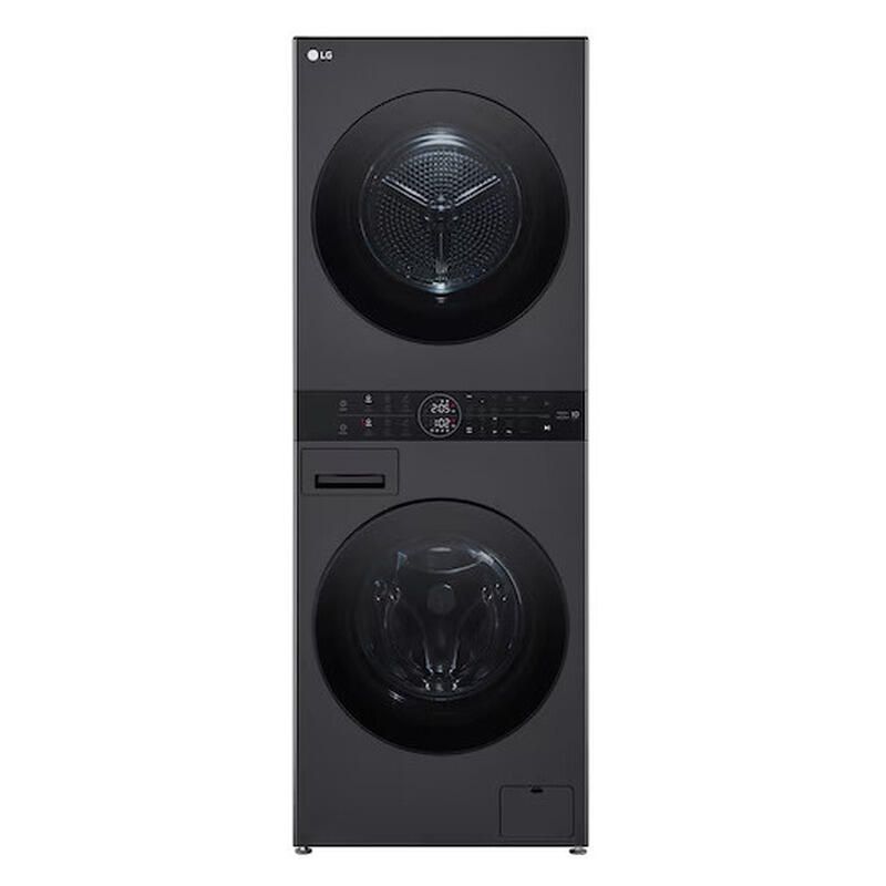 LG Washtower Compact All-In-One Stacked Washer Dryer Forest Grn 12/10KG