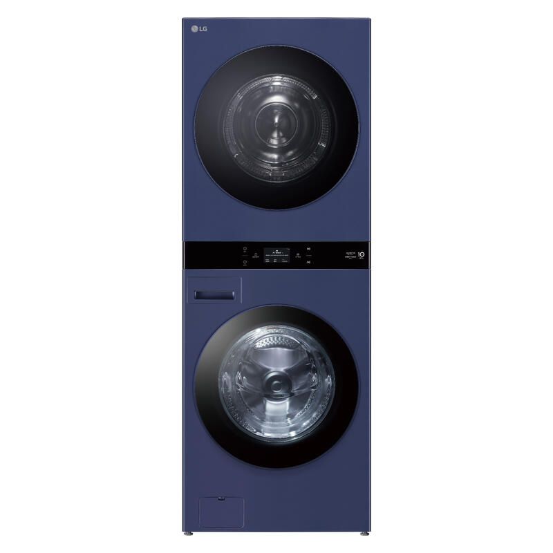 LG Ai Washtower - All-In-One Stacked Washer Dryer - Blue 19/10KG