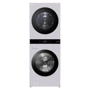 LG 19kg + 10kg Smart AI WashTower All-In-One Stacked Washer Dryer Combo - Matte Grey