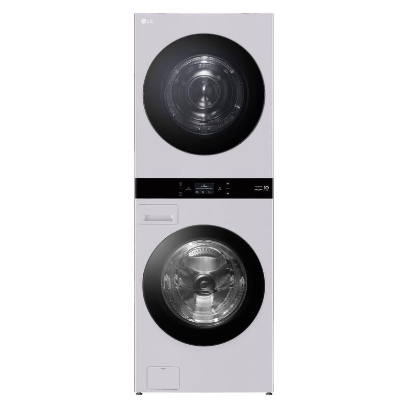 LG Ai Washtower - All-In-One Stacked Washer Dryer - Matte Grey 19/10KG