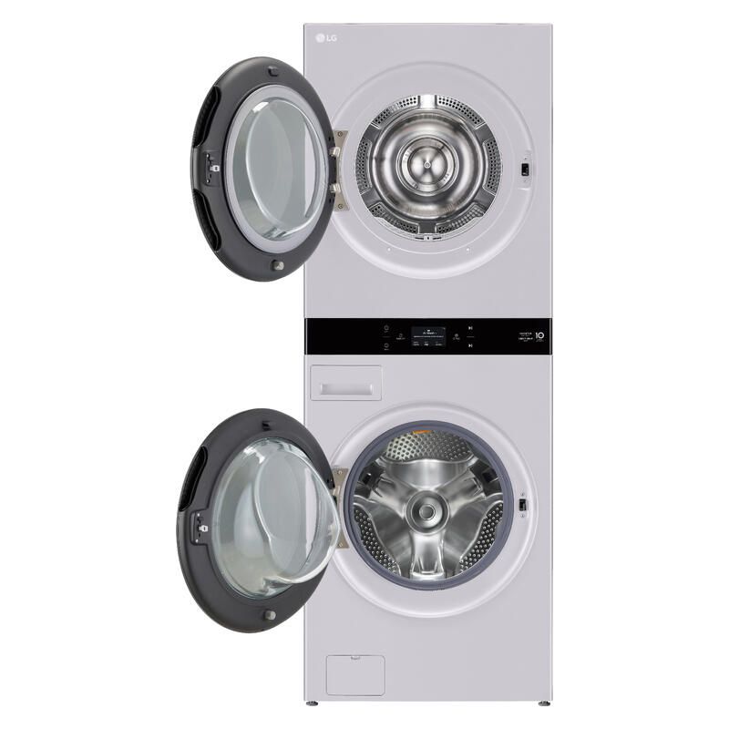 LG 19kg/10kg Washtower All-In-One Stacked Washer Dryer Combo - Matte Grey - Image 3