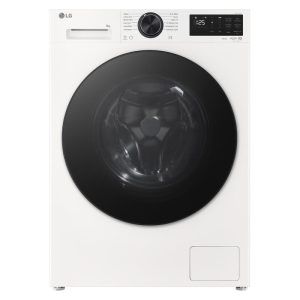LG 9kg AI Front Load Washing Machine - White (Series 3)