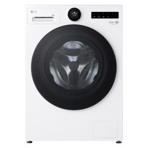 LG 9kg AI Front Load Washing Machine - White (Series 9)