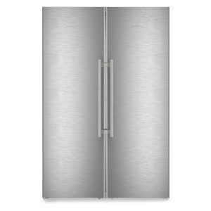 Liebherr 662 Litre Side by Side Fridge with Ice Maker - Stainless Steel