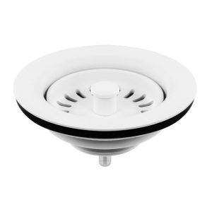 Mcalpineco Strainer and Flange White