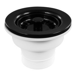 Mcalpineco 90 X 50MM Plug & Waste Black