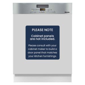 Miele 60cm Semi Integrated Dishwasher - Clean Steel