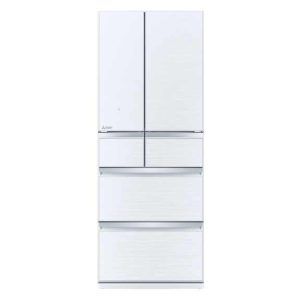 Mitsubishi Electric 470L Multi Drawer Fridge Freezer - White