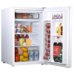 Norj 117 Litre Single Door Bar Fridge - White