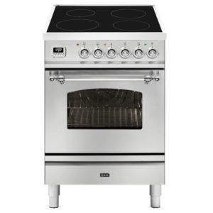 ILVE Nostalgie Freestanding Cooker Stainless Steel Chrome 60cm