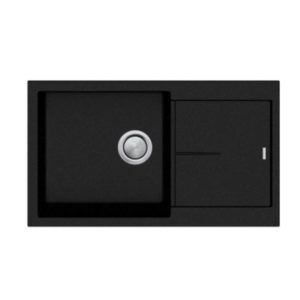 Oliveri Santorini Single Bowl Top Mount Sink with Drainer