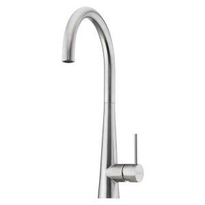 Oliveri Goos Neck Mixer Lead Free - Stainless Steel