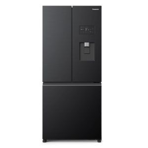Panasonic 493 Litre Premium French Door Fridge - Black