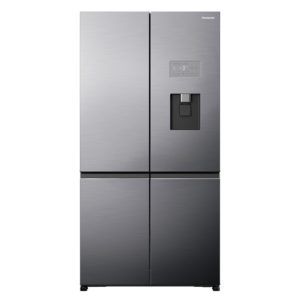 Panasonic 618 Litre Prime Quad French Door Refrigerator - Stainless Steel