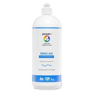 Power Of 4 Rinse Aid Dishwashing Detergent - 1L (330 Washes)