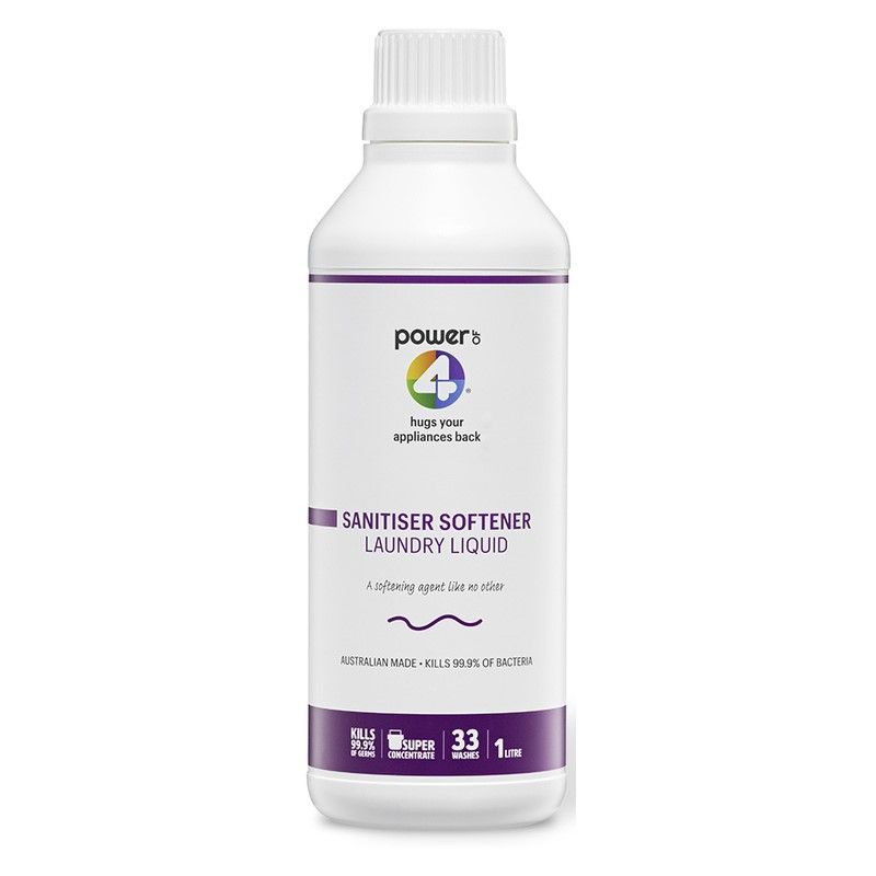 Power Of 4 Sanitiser Softener Laundry Liquid - 1L (33 Washes)