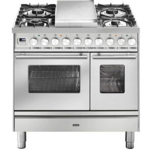 ILVE Professional Plus 90cm Freestanding Cooker - Stainless Steel