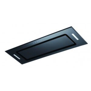 Robin Hood 90cm Undermount Rangehood - Black Glass