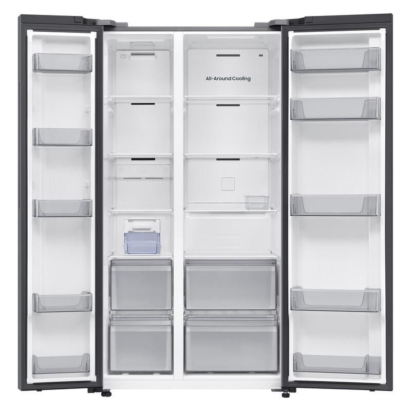 Samsung 655L Smart Side-by-Side Fridge Freezer - Silver - Image 2
